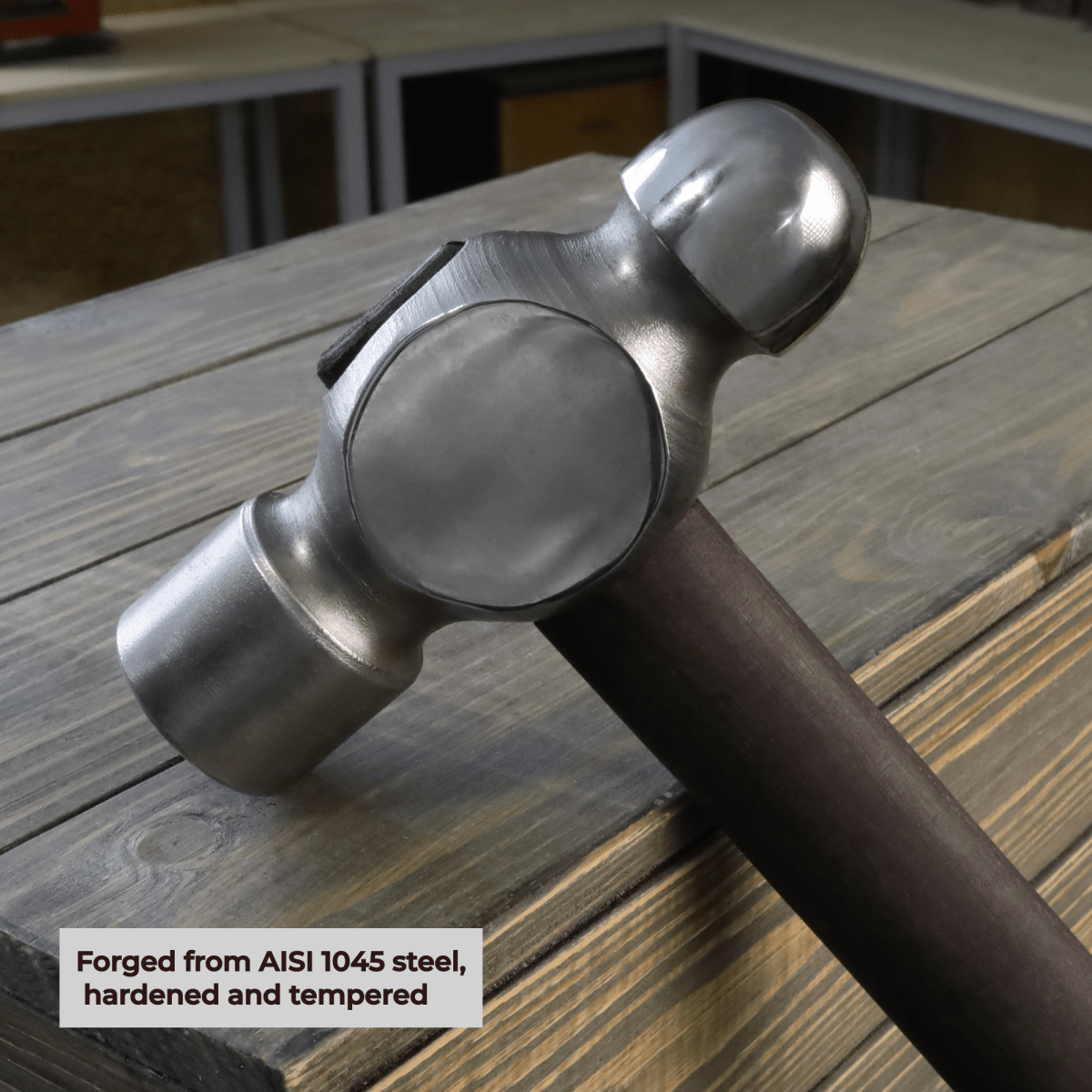 Ball Peen Hammer for blacksmithing from AncientSmithy