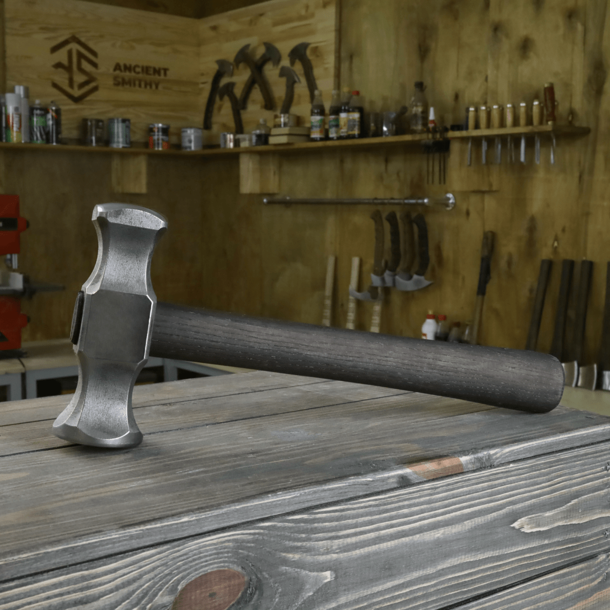Blacksmith Square Circle Rounding Hammer from AncientSmithy