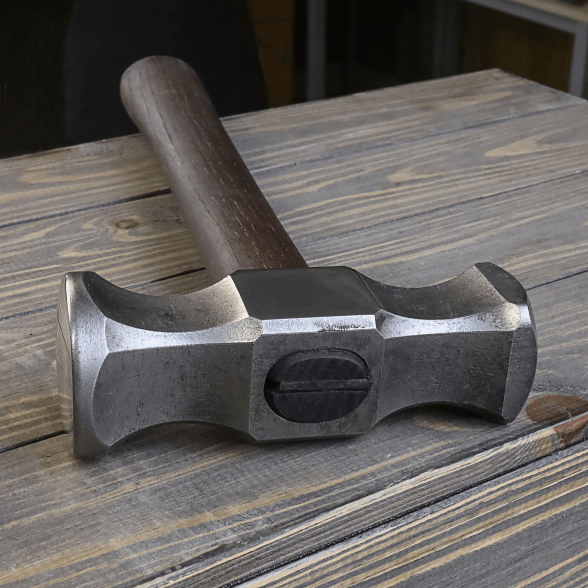 Blacksmith Square Circle Rounding Hammer from AncientSmithy