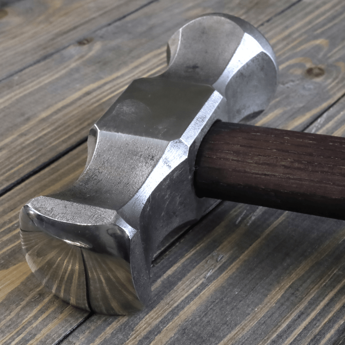 Blacksmith Square Circle Rounding Hammer from AncientSmithy