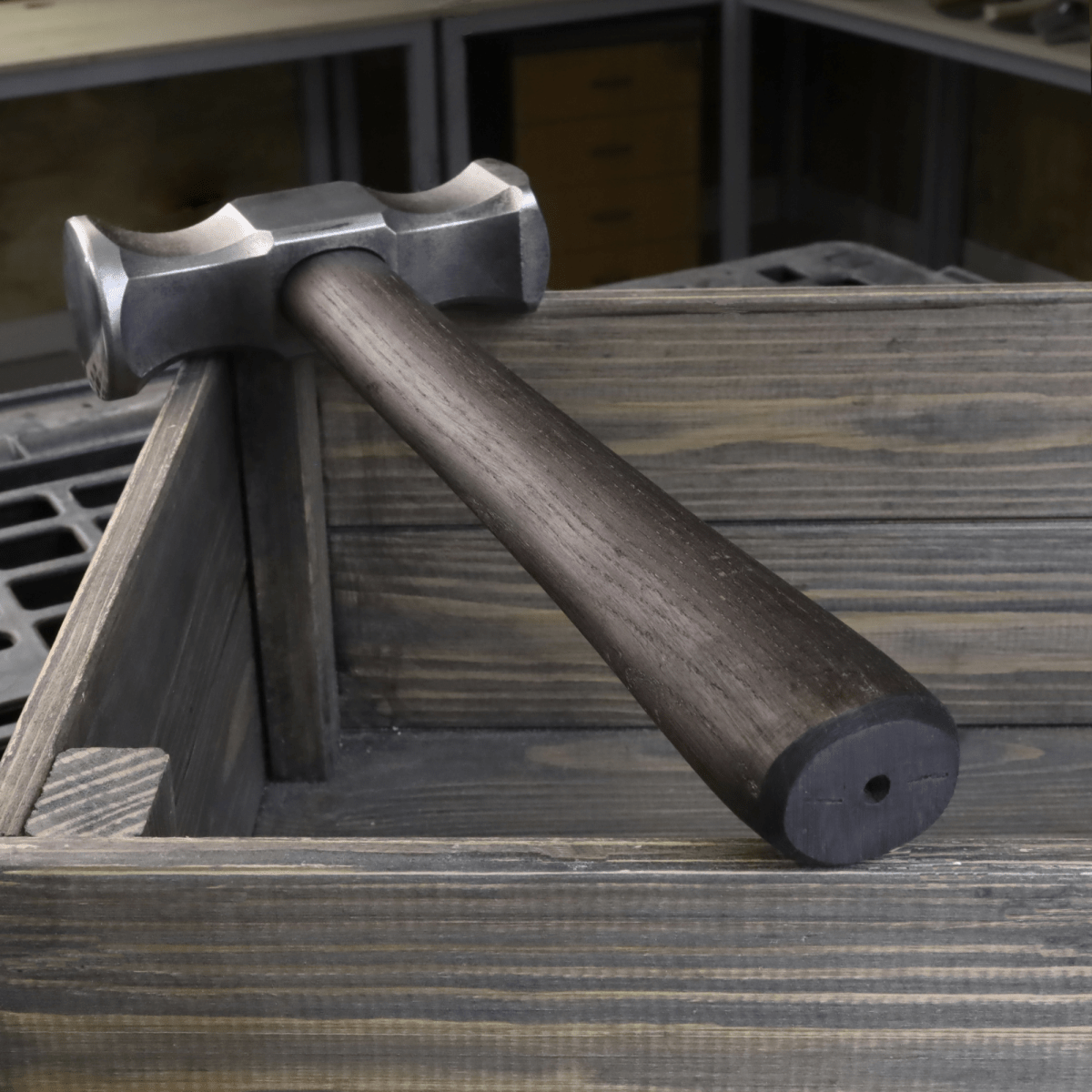 Blacksmith Square Circle Rounding Hammer from AncientSmithy