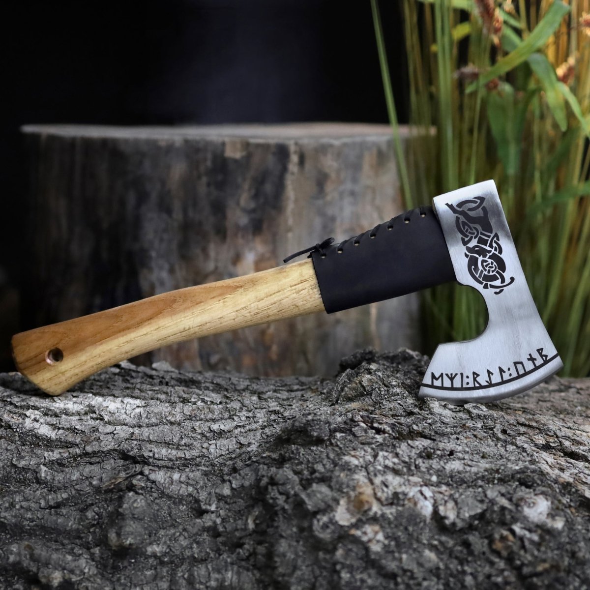 Camping Axe "Urvangr" from AncientSmithy
