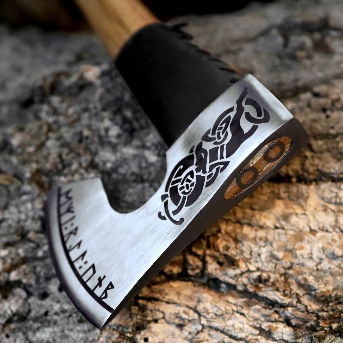 Camping Axe "Urvangr" from AncientSmithy