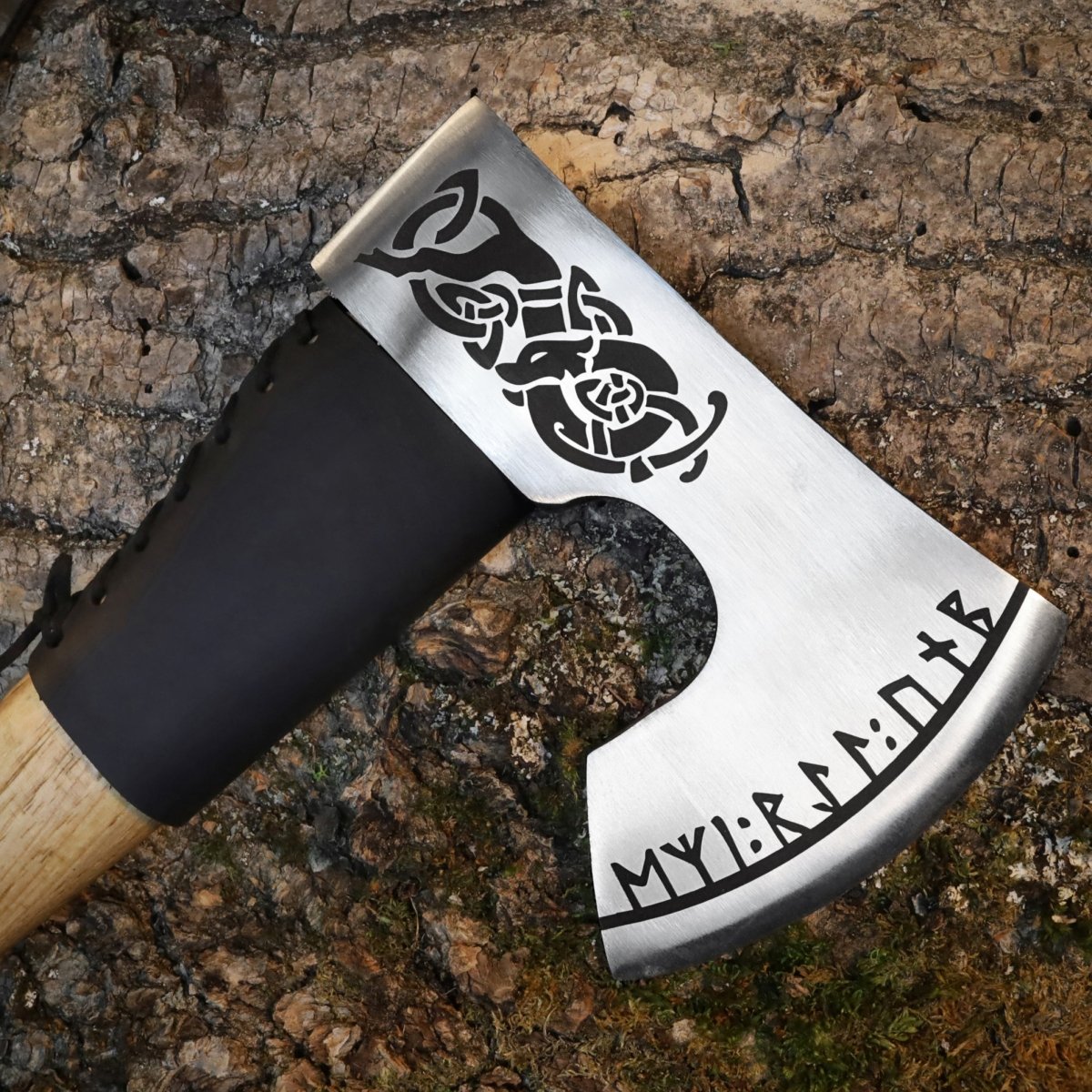 Camping Axe "Urvangr" from AncientSmithy