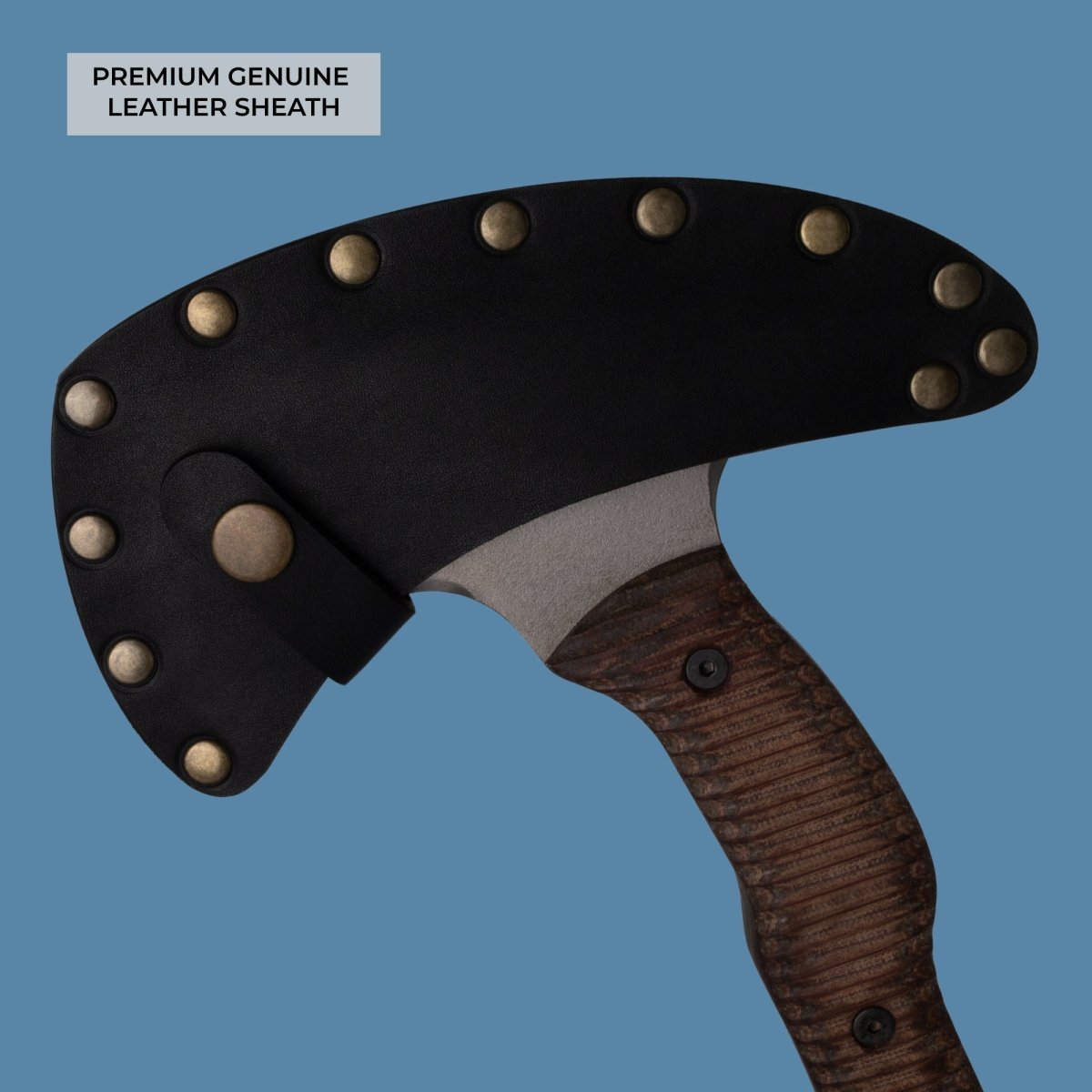 Combat tomahawk "Barong" with polymer composite handle from AncientSmithy