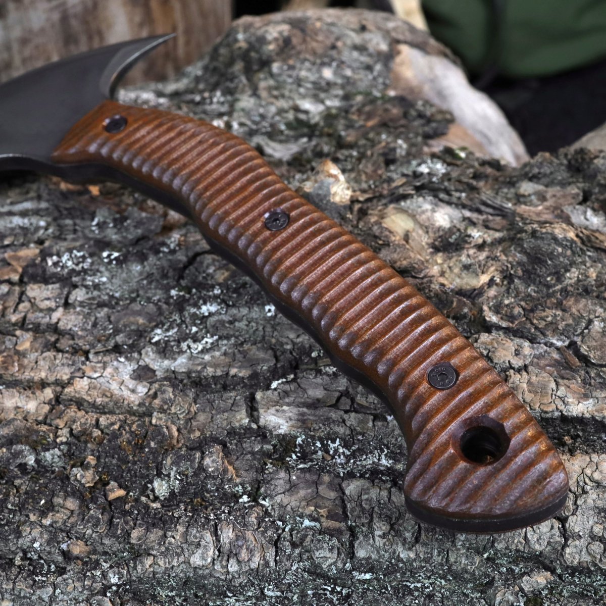 Compact tomahawk "Balor" with polymer composite handle from AncientSmithy