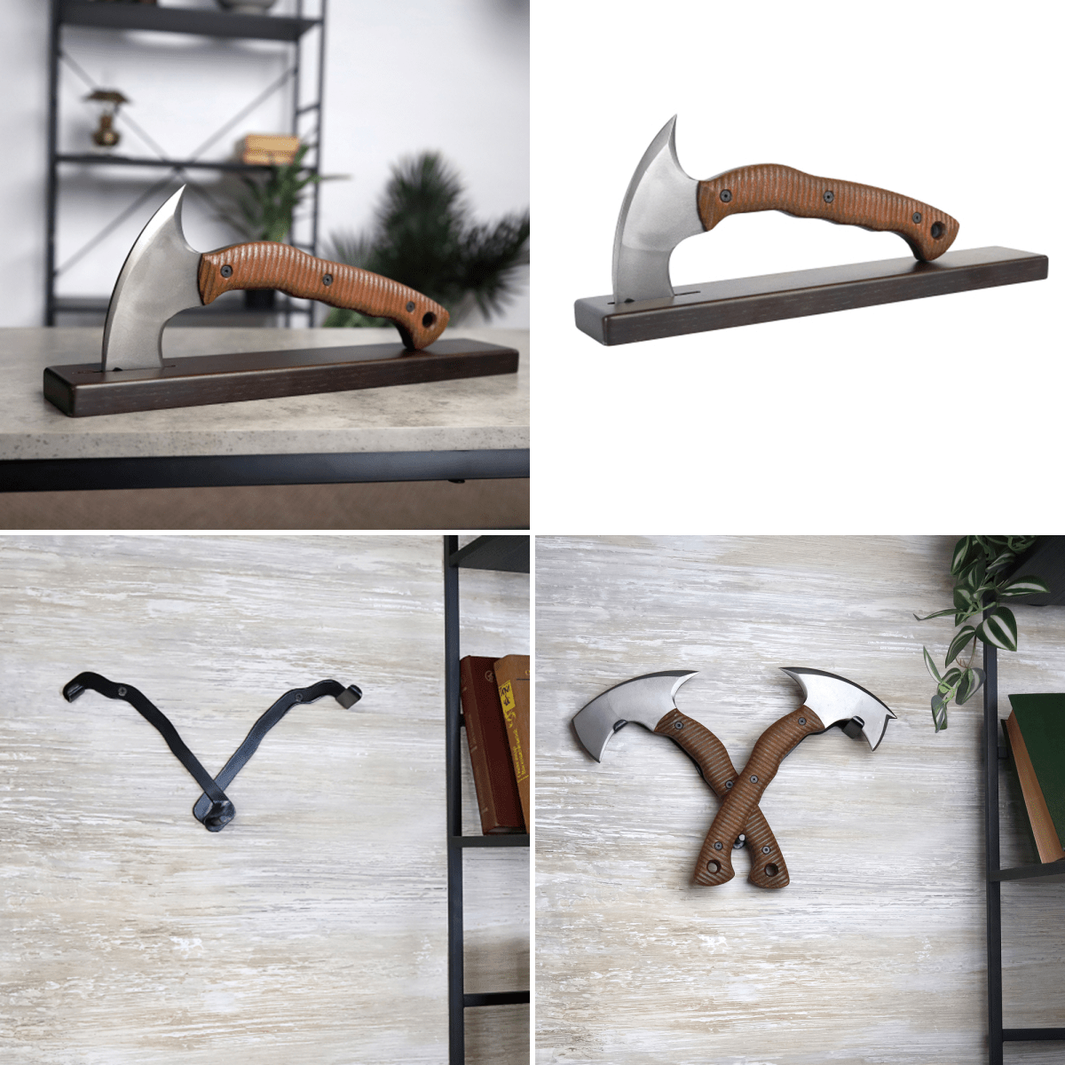 Compact tomahawk "Balor" with polymer composite handle from AncientSmithy