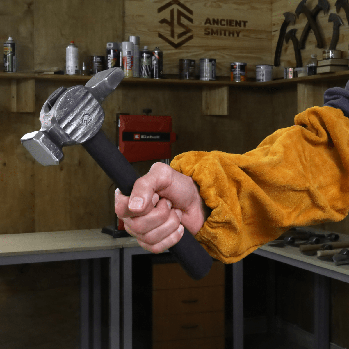Cross Peen Hammer for blacksmithing from AncientSmithy