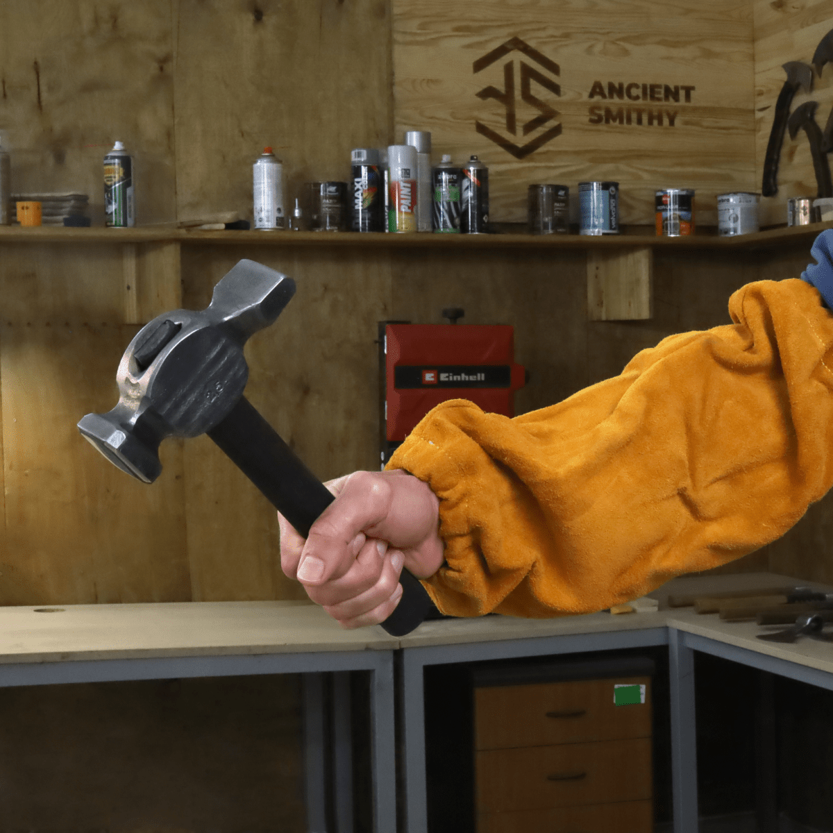 Cross Peen Hammer for blacksmithing from AncientSmithy