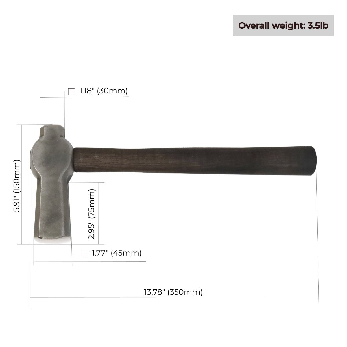 Dog Head hammer for Blacksmith from AncientSmithy