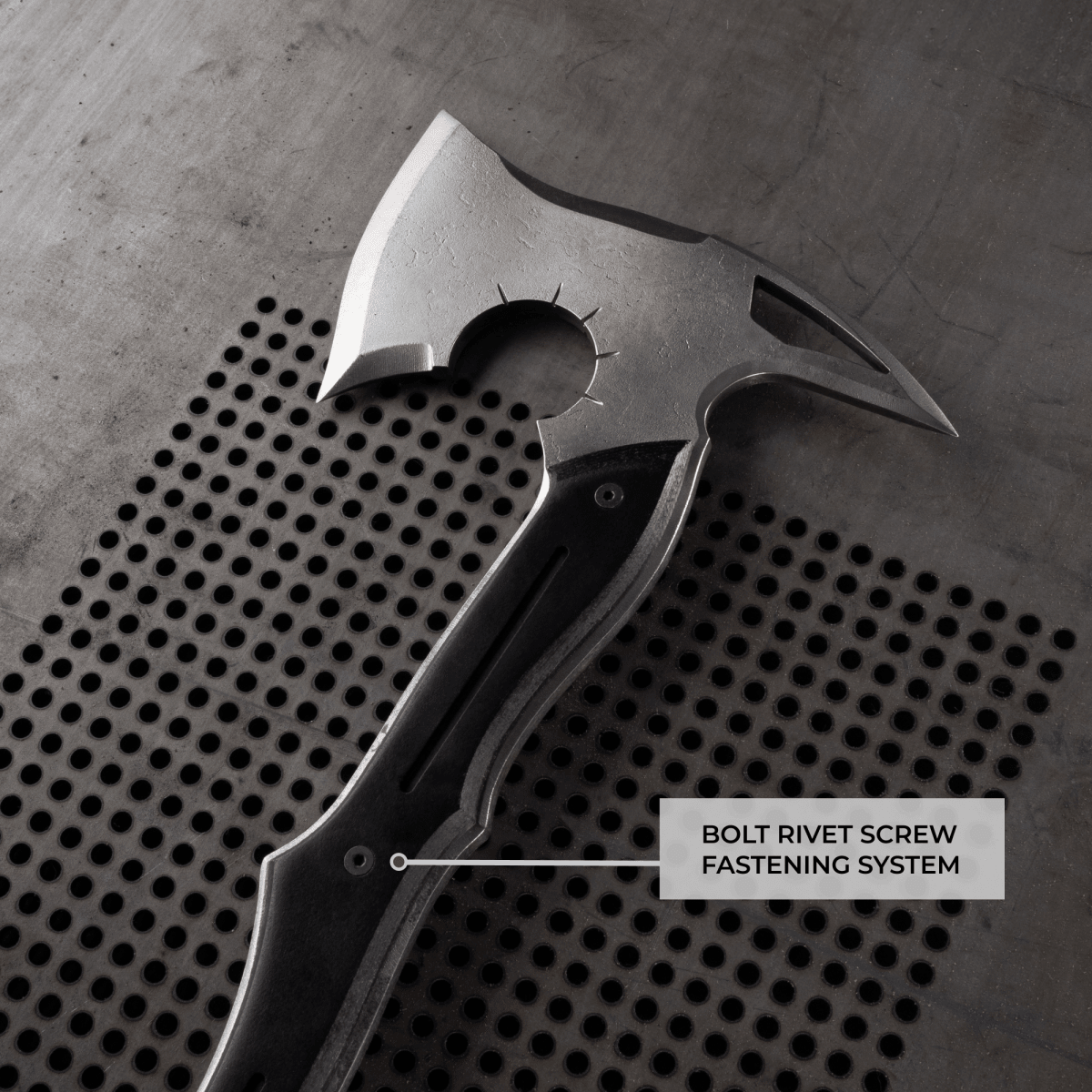 Full tang tomahawk "Requiem" for outdoor tasks from AncientSmithy