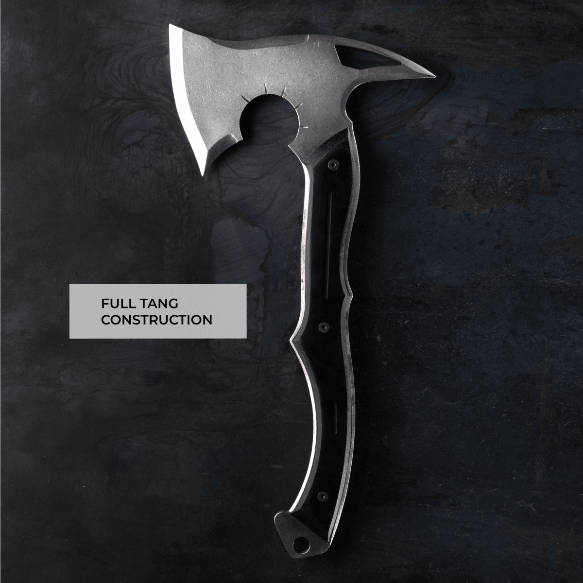 Full tang tomahawk "Requiem" for outdoor tasks from AncientSmithy