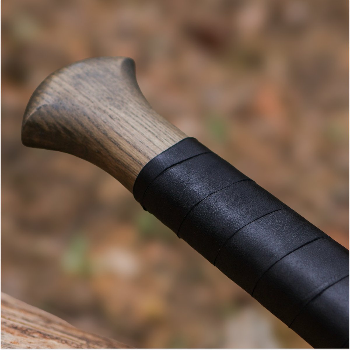 Functional double bit axe "Vargstal" from AncientSmithy