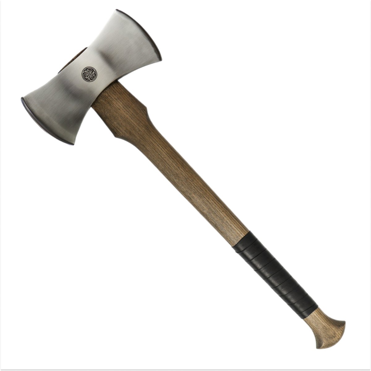 Functional double bit axe "Vargstal" from AncientSmithy