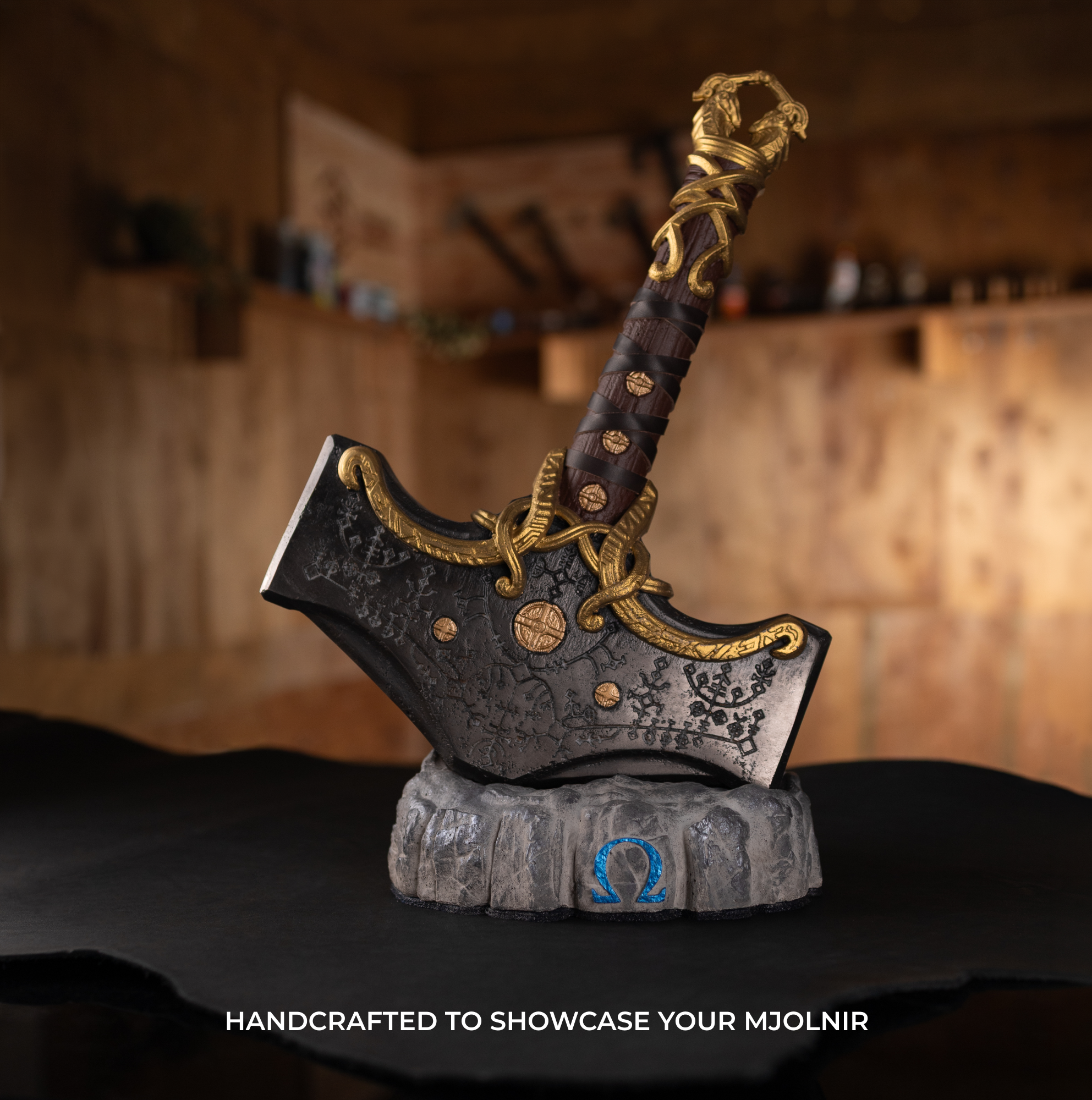 Display It Like a Legend – Mjolnir Rock Stand