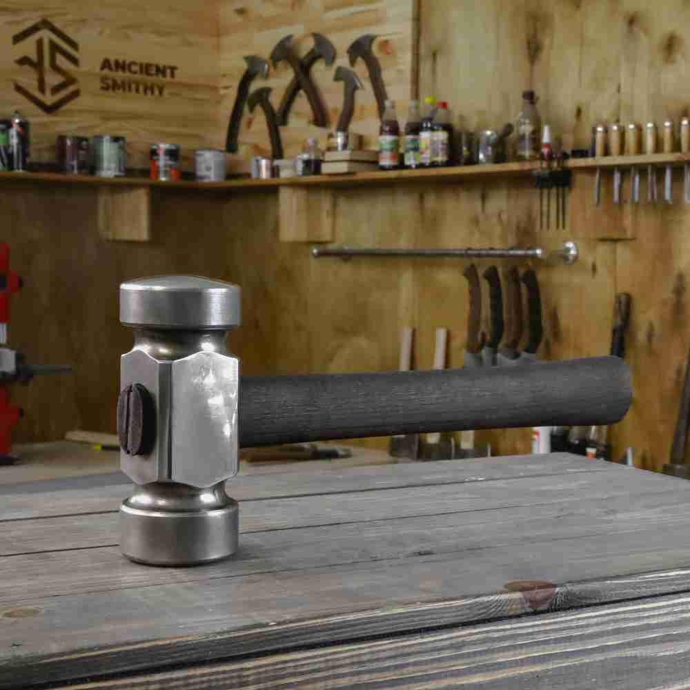 Hammer for Blacksmithing 2.82lbs from AncientSmithy