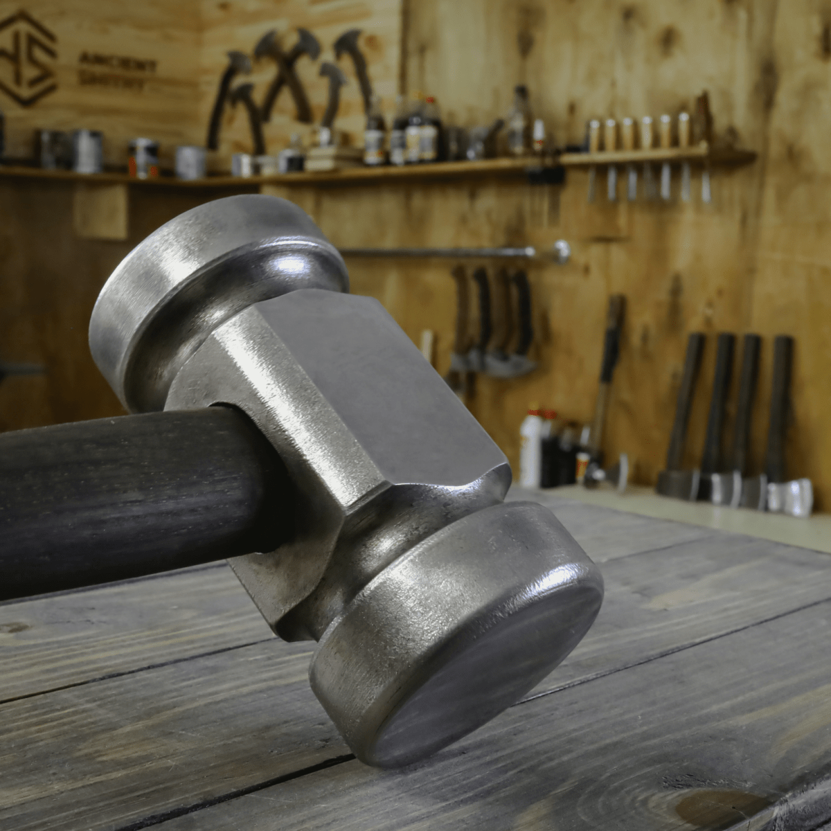 Hammer for Blacksmithing 2.82lbs from AncientSmithy