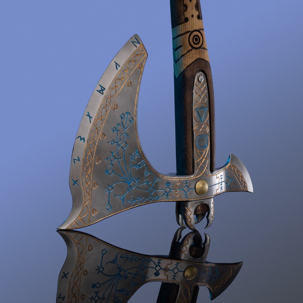 Hand - forged Real Leviathan axe Hardened (FINAL SALE) from AncientSmithy