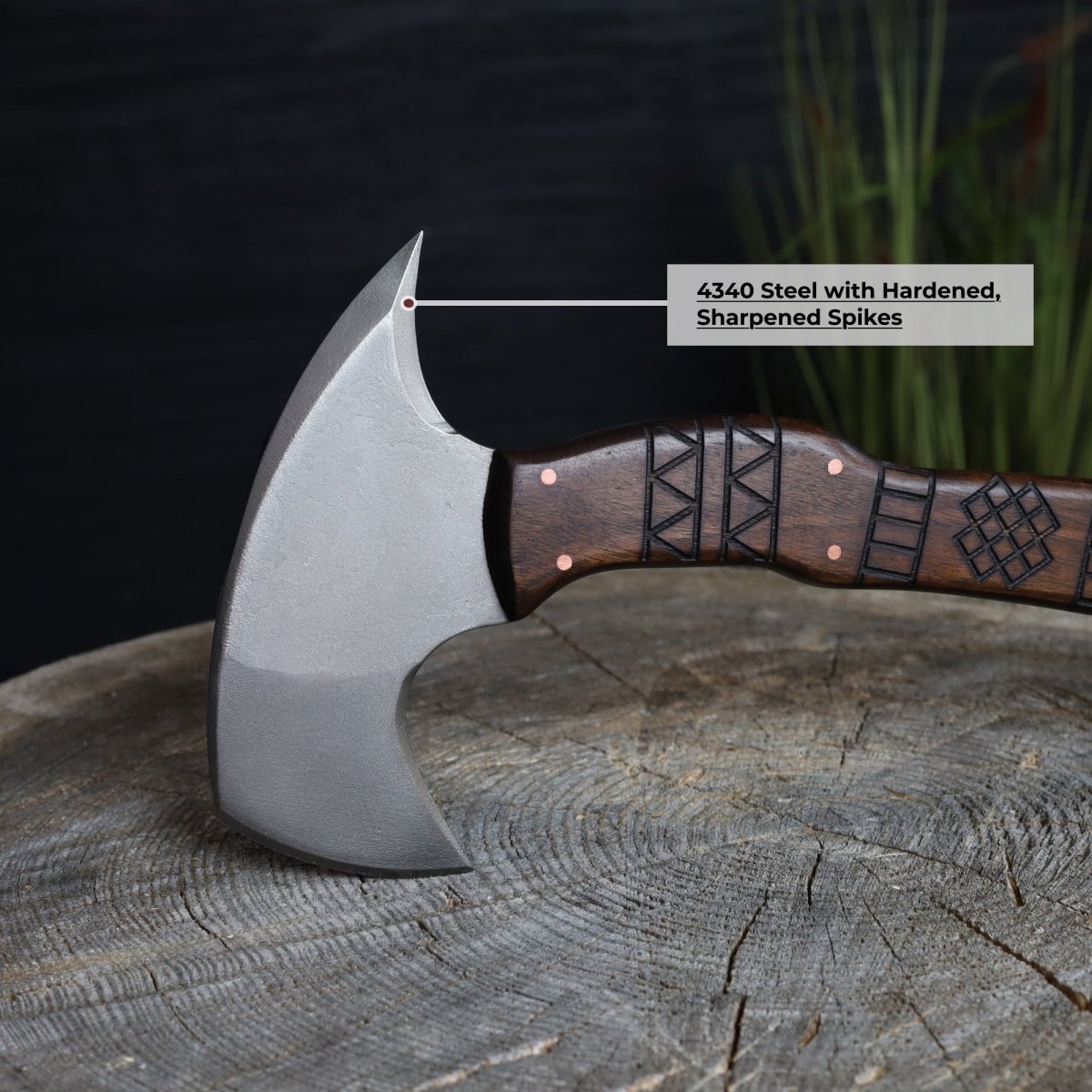 Hand forged tomahawk "Nanook" from AncientSmithy