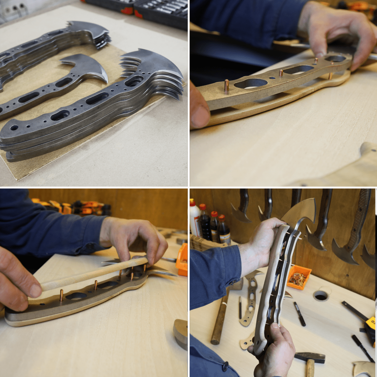 Hand forged tomahawk "Nanook" from AncientSmithy