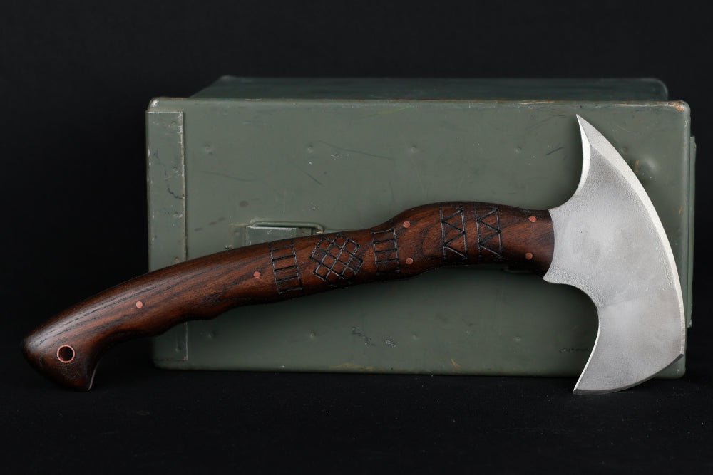 Hand forged tomahawk "Nanook" from AncientSmithy
