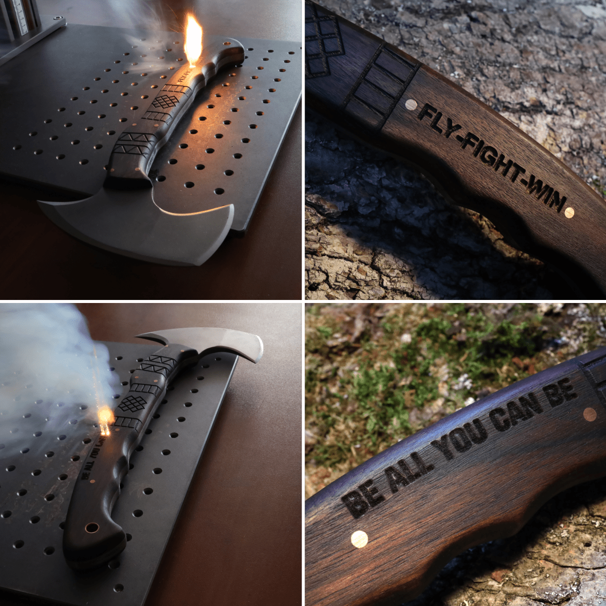 Hand forged tomahawk "Nanook" from AncientSmithy