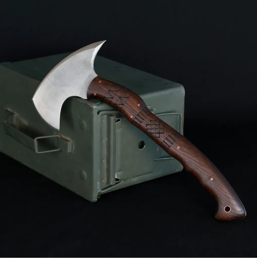 Hand forged tomahawk "Nanook" from AncientSmithy