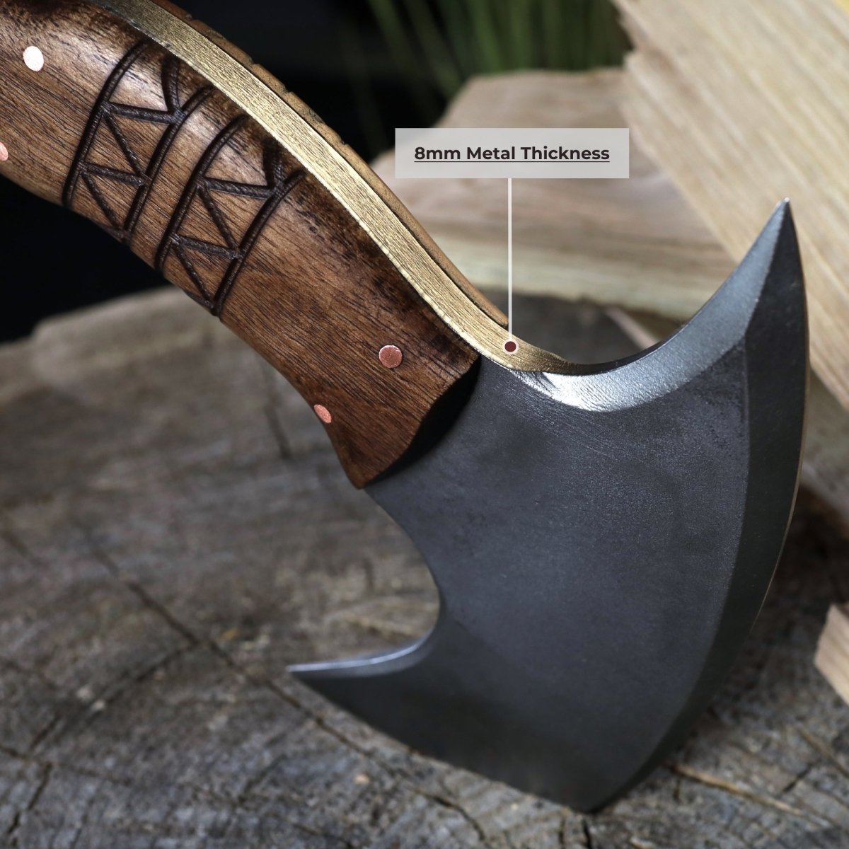 Hand forged tomahawk "Nanook" from AncientSmithy