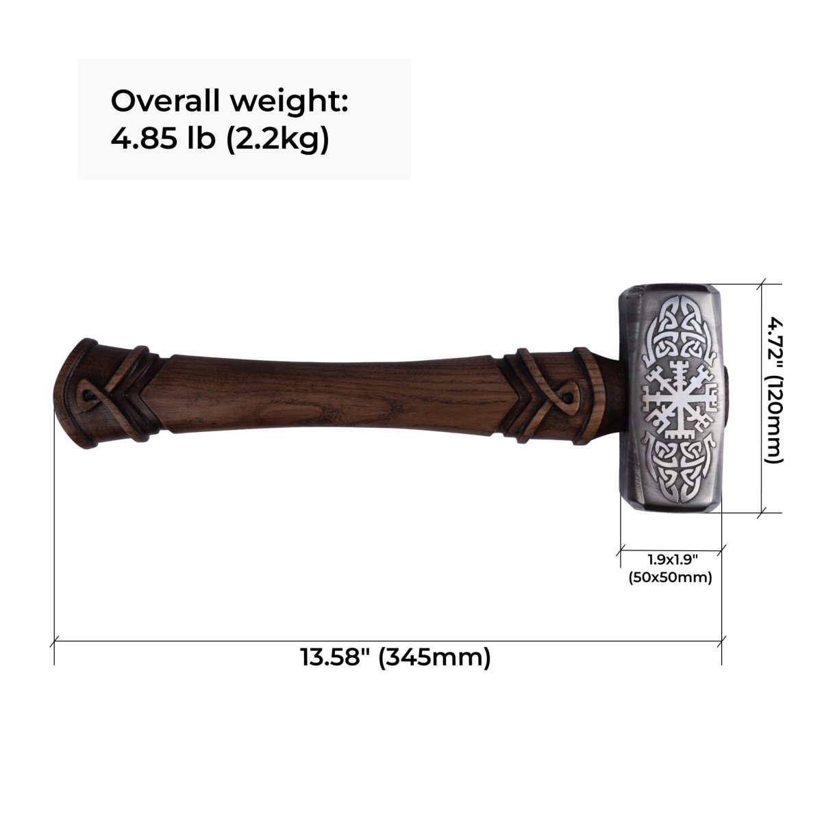 Handcrafted "Wayfinder" Hammer from AncientSmithy