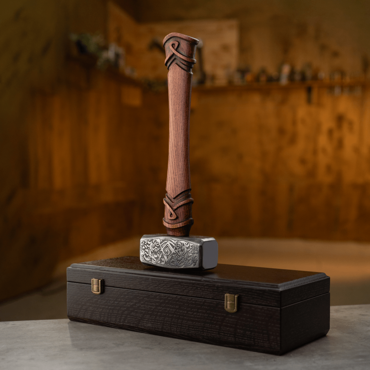 Handmade "Temple Keeper" Hammer from AncientSmithy