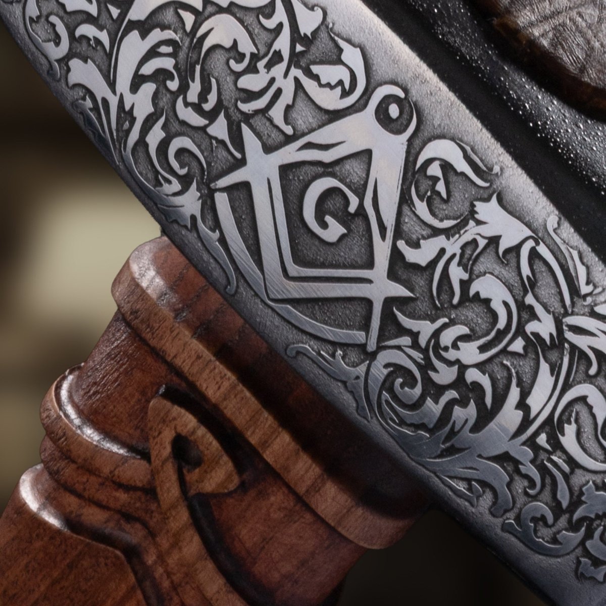 Handmade "Temple Keeper" Hammer from AncientSmithy