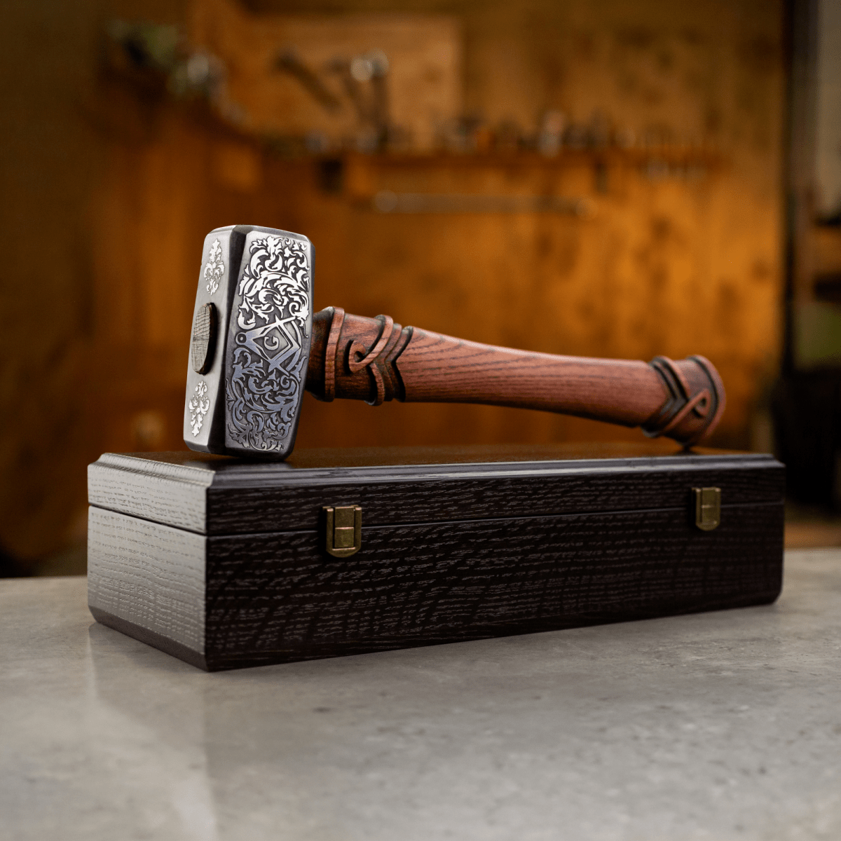 Handmade "Temple Keeper" Hammer from AncientSmithy
