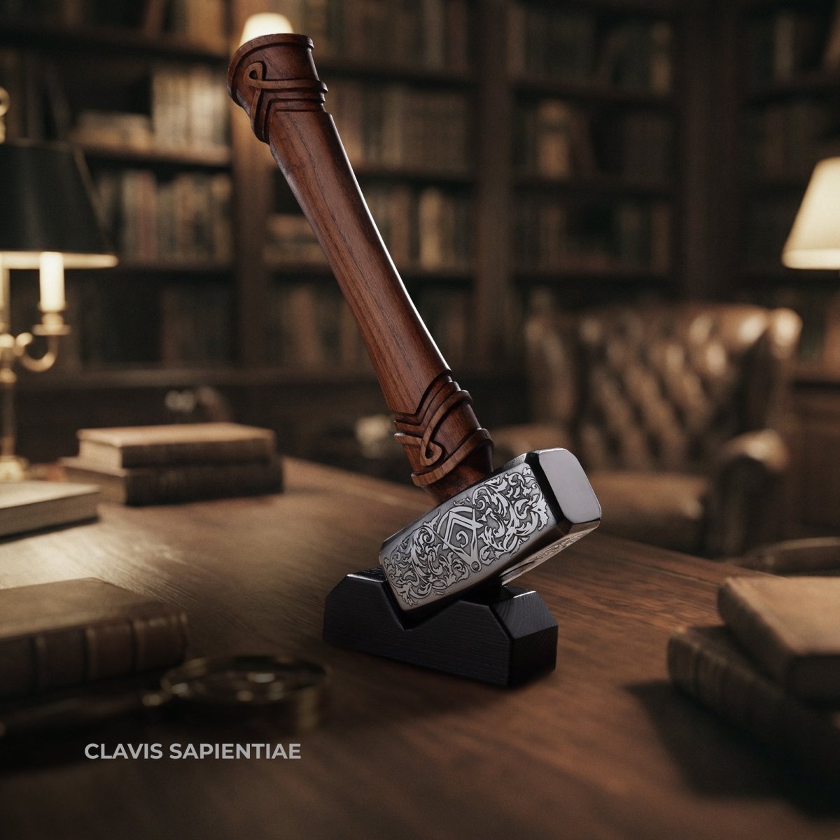 Handmade "Temple Keeper" Hammer from AncientSmithy