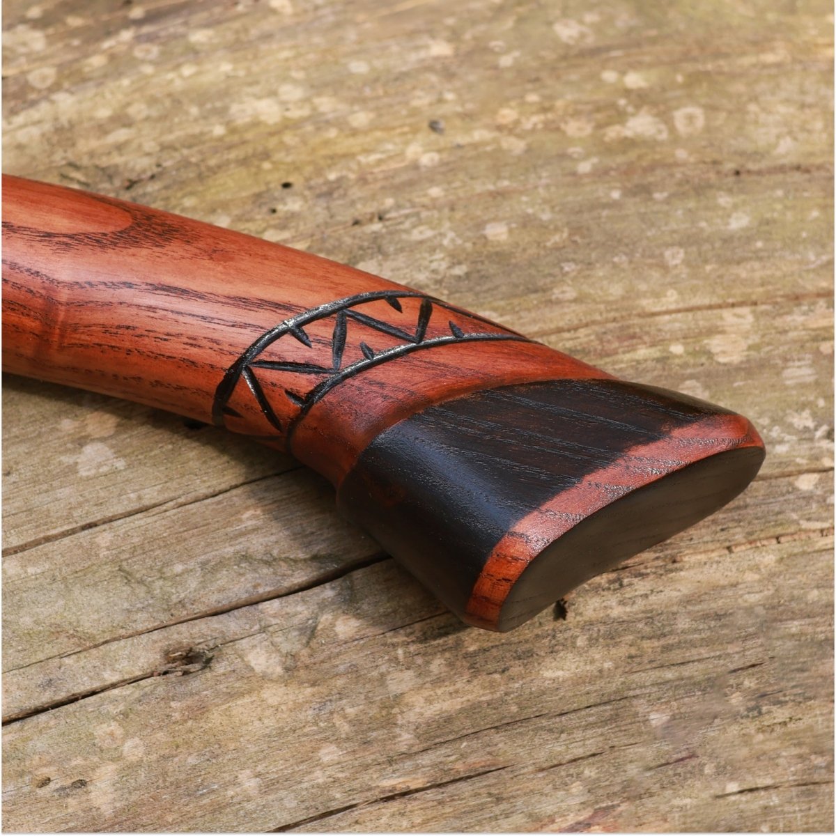 Handmade tomahawk axe "Black Hawk" from AncientSmithy