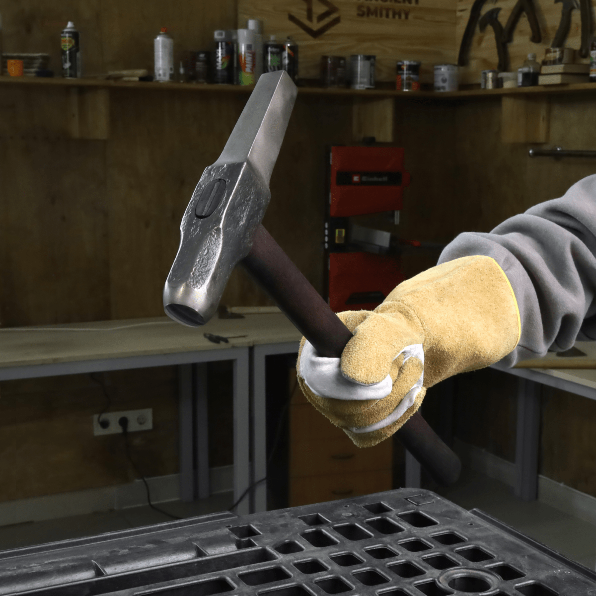 Hot punch square and round hammers - High - quality blacksmithing tools from AncientSmithy