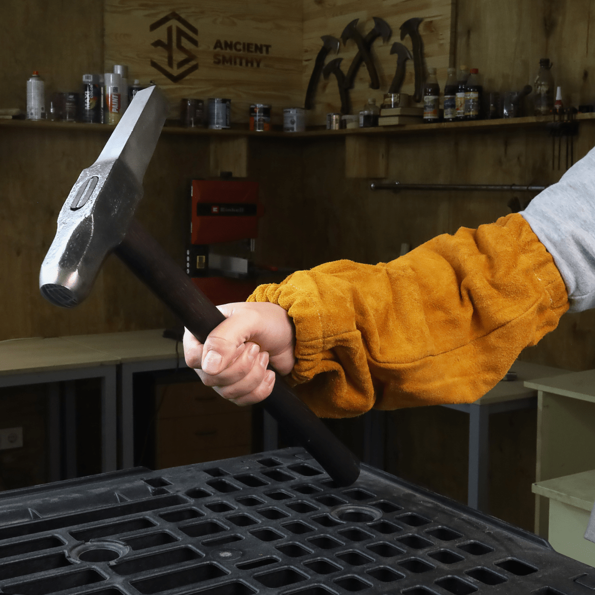 Hot punch square and round hammers - High - quality blacksmithing tools from AncientSmithy
