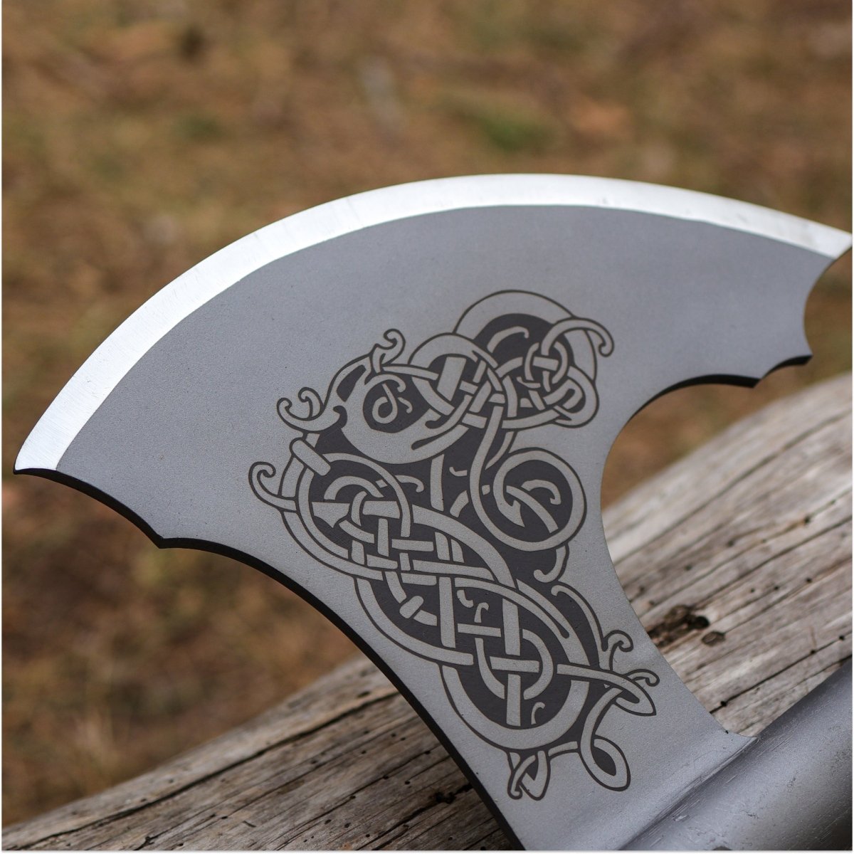 Norse Double - Edged Axe "Jotungard" (Decorative version) from AncientSmithy