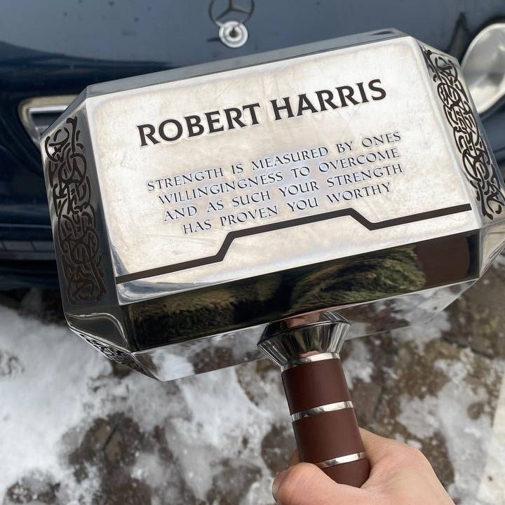 Personalize Your Mjolnir – Custom Engraving Service from AncientSmithy