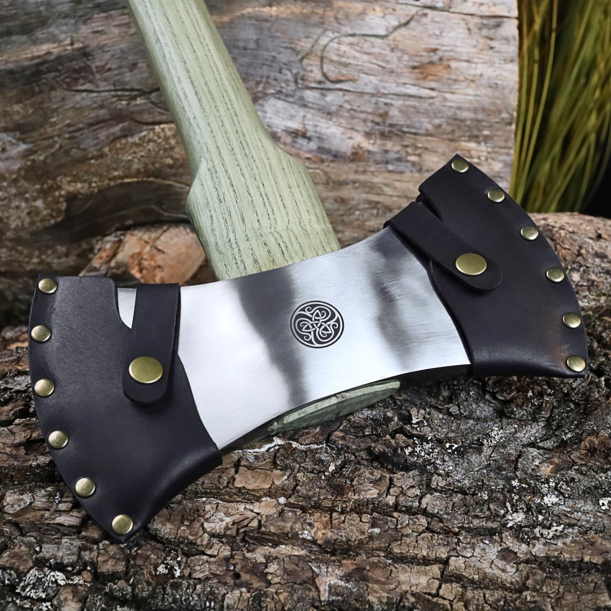 Premium Leather Sheath Set from AncientSmithy