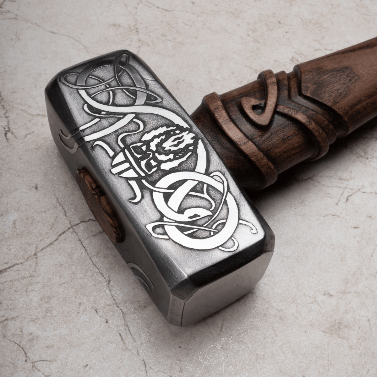 Premium Viking Hammer "Stormar" from AncientSmithy