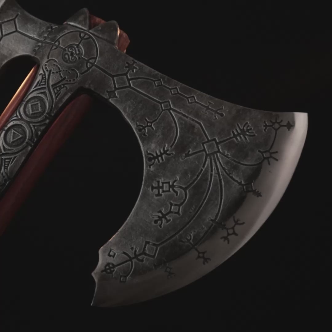 Leviathan Axe: Hand-Forged Kratos axe