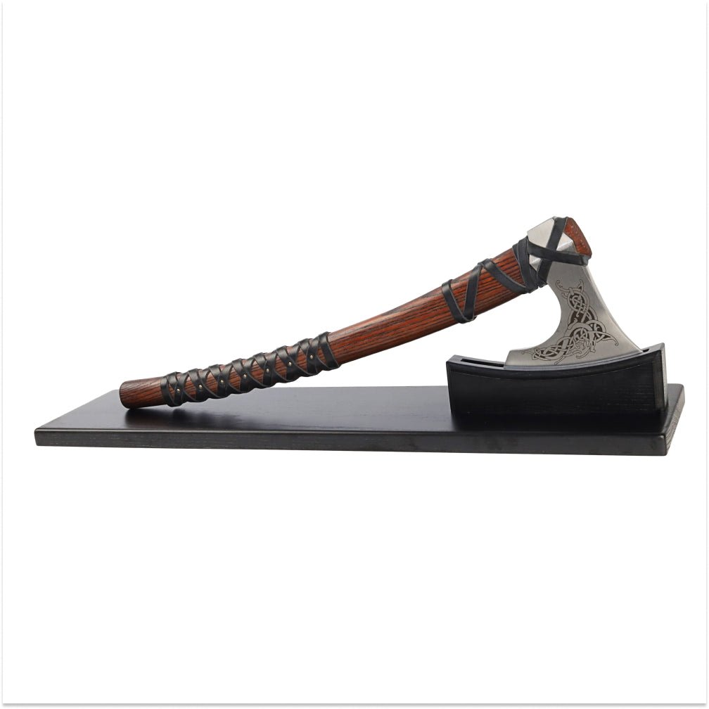 Rest For Your Axe – Wooden Stand from AncientSmithy