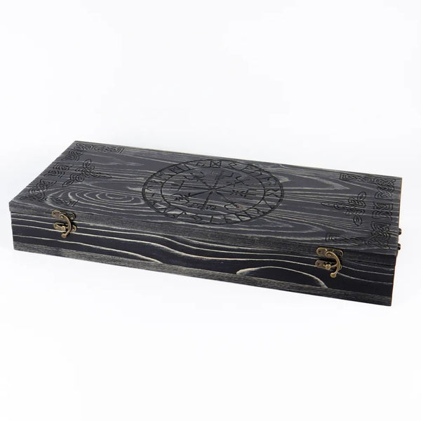 Runic Wooden Gift Box №5