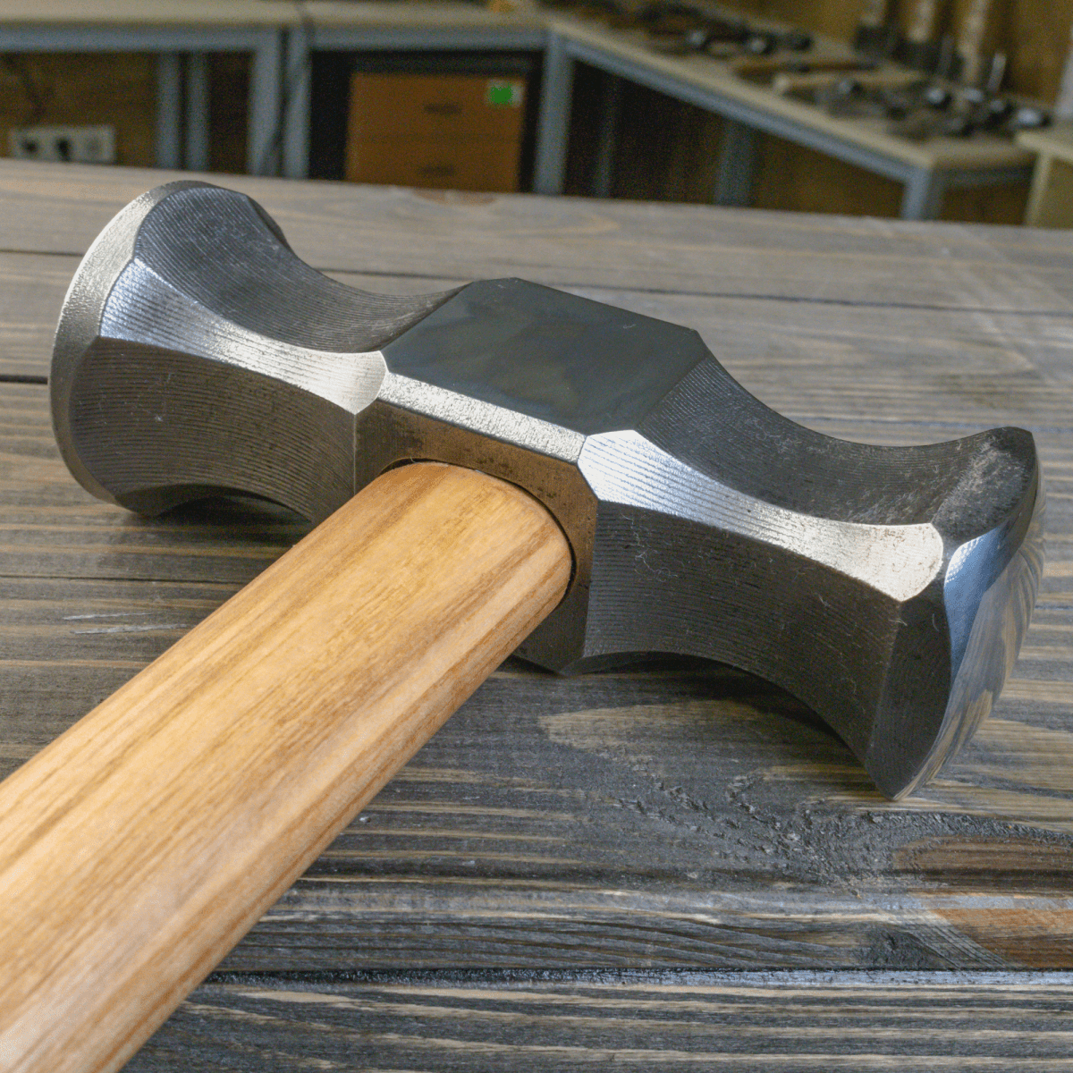 Square Circle Rounding Blacksmith Hammer from AncientSmithy
