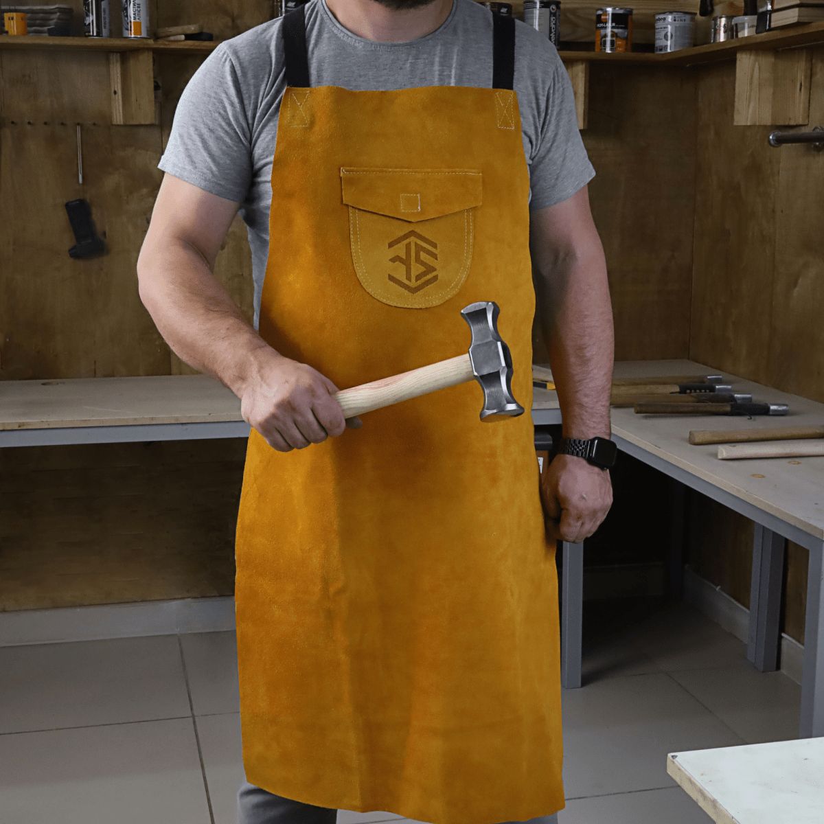 Square Circle Rounding Blacksmith Hammer from AncientSmithy