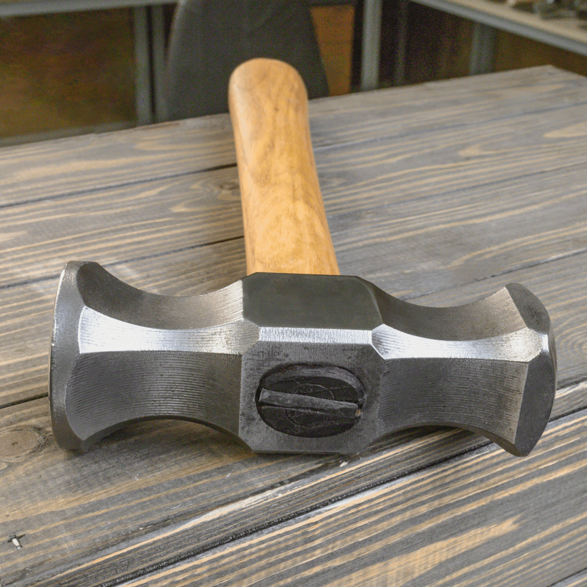 Square Circle Rounding Blacksmith Hammer from AncientSmithy