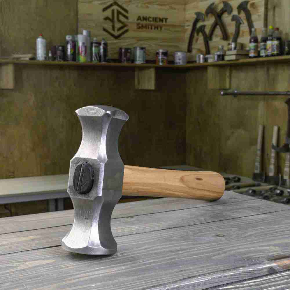 Square Circle Rounding Blacksmith Hammer from AncientSmithy