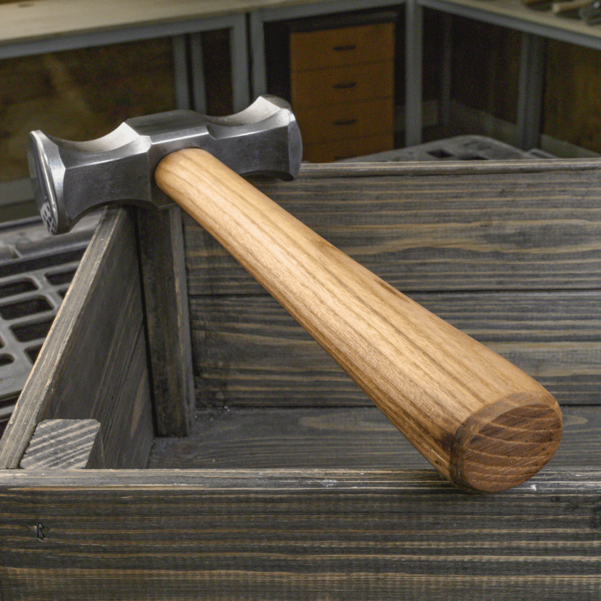 Square Circle Rounding Blacksmith Hammer from AncientSmithy