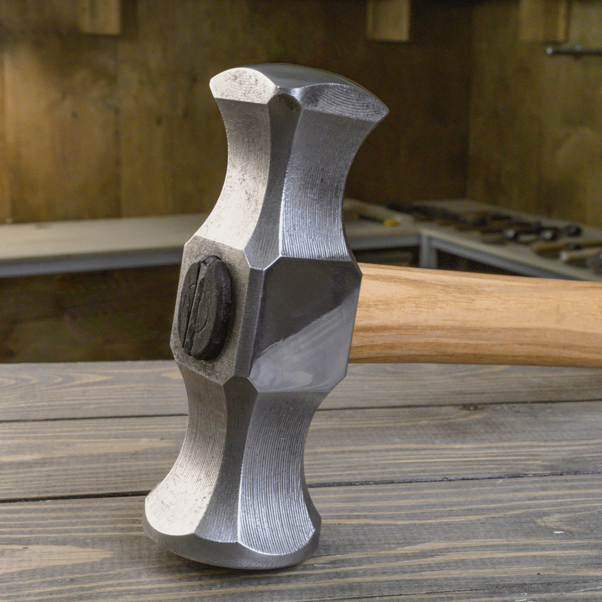 Square Circle Rounding Blacksmith Hammer from AncientSmithy