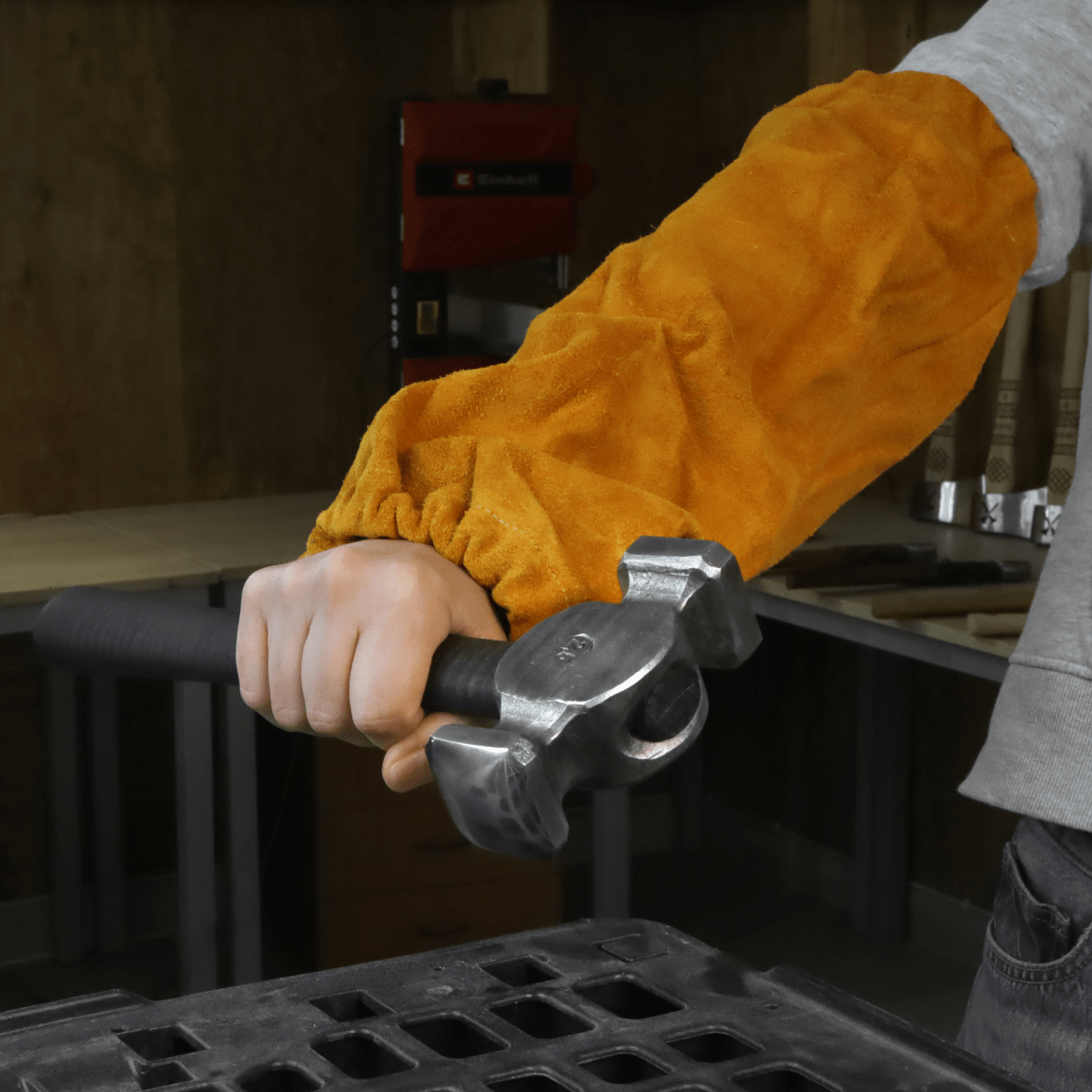 Square Circle Rounding Hammer for blacksmithing from AncientSmithy